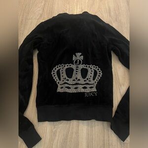 Black Juicy zip up jacket